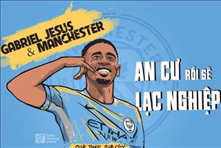 Gabriel Jesus và Manchester: An cư rồi sẽ lạc nghiệp