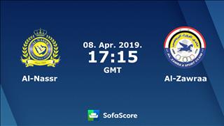 Nhận định Al Nassr vs Al Zawraa 0h15 ngày 9/4 (AFC Champions League 2019)