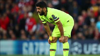 Barca nhận tin cực buồn từ Luis Suarez