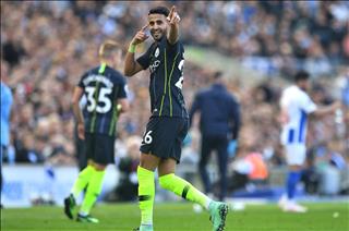 Những thống kê ấn tượng sau trận đấu Brighton 1-4 Man City