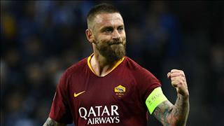 Roma xác nhận chia tay công thần De Rossi
