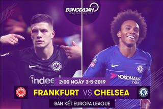 Frankfurt 1-1 Chelsea: Hòa có tỷ số trên sân khách, The Blues nắm chút lợi thế