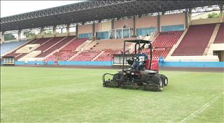 Sân Việt Trì được sửa sang cho trận đấu của U23 Việt Nam, VFF cảnh báo vé giả