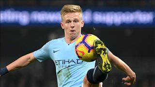 Chơi bùng nổ, Zinchenko sắp được Man City thưởng lớn
