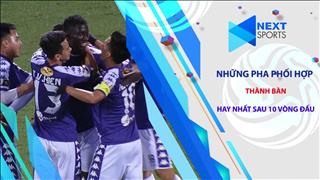 VIDEO: Những pha phối hợp thành bàn hay nhất 10 vòng đầu V-League 2019