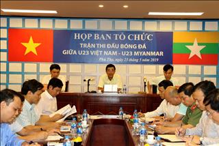 ẢNH: SVĐ Việt Trì được nâng cấp chuẩn bị cho trận đấu của U23 Việt Nam