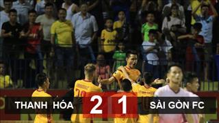 Thanh Hóa 2-1 Sài Gòn: Duy trì mạch bất bại