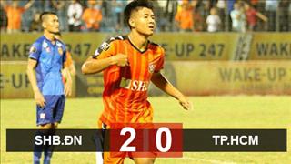 Đà Nẵng 2-0 TPHCM: Đức Chinh lập công trước ngày lên tuyển, đội đầu bảng thua đau