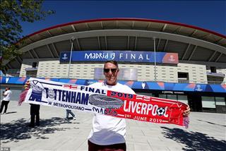 Trước chung kết C1, 100 nghìn CĐV Anh đổ bộ tới Madrid