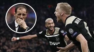 HLV Juventus: Ajax đã may mắn thắng Tottenham ở trận lượt đi