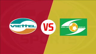 SLNA 3-1 Viettel (KT): Chơi thiếu người, Viettel đành gục ngã tại sân Vinh