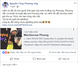 Tiền đạo Công Phượng lên tiếng trấn an NHM sau chuỗi ngày dài ngồi dự bị