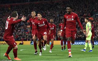 Liverpool ngược dòng thần thánh Barcelona: Đêm huyền diệu của dàn kép phụ
