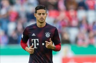 Bayern đã có quyết định về tương lai James Rodriguez?