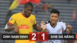 Video tổng hợp: Nam Định 2-1 Đà Nẵng (Vòng 13 V-League 2019)