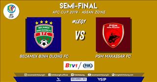 Xem trực tiếp Bình Dương vs Makassar bán kết AFC Cup ở đâu ?