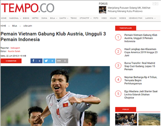 Báo Indo: “Văn Hậu sẽ vượt mặt 3 cầu thủ Indonesia từng sang châu Âu thi đấu”