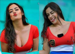 CĐV nữ thích khoe ngực của Paraguay tái xuất tại Copa America