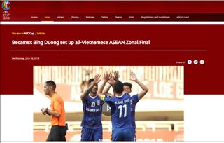 Truyền thông châu Á: “Bóng đá Việt Nam tiếp tục khẳng định vị thế ở khu vực Đông Nam Á”