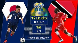 Nhận định Nhật Bản vs Trinidad 17h30 ngày 5/6 (Giao hữu quốc tế)