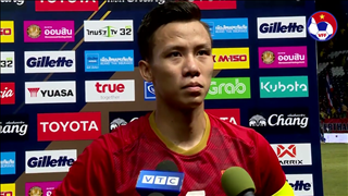 VIDEO: Trung vệ Quế Ngọc Hải nói gì sau khi Việt Nam thắng Thái Lan