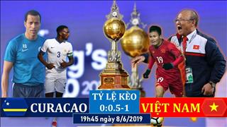 Kết quả Việt Nam vs Curacao trận đấu chung kết Kings Cup 2019