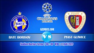 Nhận định BATE Borisov vs Piast Gliwice 0h00 ngày 11/7 (Champions League 2019/20)