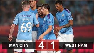 Video tổng hợp: Man City 4-1 West Ham (Premier League Asia Trophy 2019)