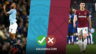3 người chiến thắng và 2 người thất bại sau trận Man City 4-1 West Ham