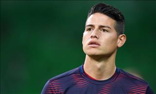 Người Napoli đồng loạt thuyết phục James Rodriguez gia nhập