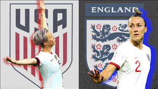 Anh – Mỹ cà khịa cực gắt trước thềm bán kết World Cup nữ