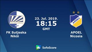 Nhận định Sutjeska vs APOEL 1h15 ngày 24/7 (Champions League 2019/20)