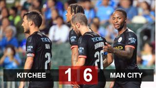 Video tổng hợp: Kitchee 1-6 Man City (Giao hữu hè 2019)