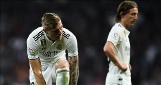 Thua thảm Atletico, Real Madrid cần thay thế cả Kroos và Modric