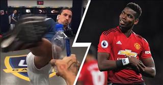 Thách thức đá bay nắp chai, Ibra bị Pogba “phản dame” cực mạnh