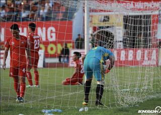 Hải Phòng thua Hà Nội vì thiếu may mắn