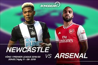 Nhận định Newcastle vs Arsenal (20h00 ngày 11/8): Pháo thủ vượt khó