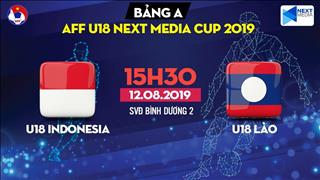 Kết quả U18 Indonesia 2-1 U18 Lào (KT)
