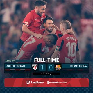 Kết quả bóng đá hôm nay 17/8/19: Barca, Bayern ra quân thất vọng