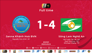 Video tổng hợp: Khánh Hòa 1-4 SLNA (Vòng 21 V-League 2019)