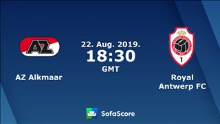 Nhận định AZ Alkmaar vs Royal Antwerp 1h30 ngày 23/8 (Europa League 2019/20)