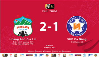 Video tổng hợp: HAGL 2-1 Đà Nẵng (Vòng 22 V-League 2019)
