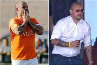 VIDEO: Chuyện gì xảy ra với cân nặng của Wesley Sneijder sau 2 tuần chia tay bóng đá?