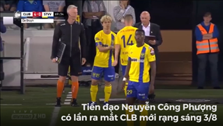VIDEO: Công Phượng mắc lỗi, gián tiếp dẫn đến bàn thua của Sint-Truidense