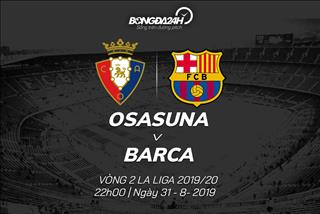 Osasuna 2-2 Barca (KT): Griezmann mất dạng, nhà ĐKVĐ hòa may tân binh