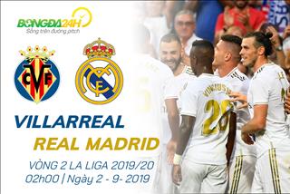 Villarreal 2-2 Real Madrid: Gareth Bale tỏa sáng giải cứu HLV Zidane rồi nhận ... thẻ đỏ