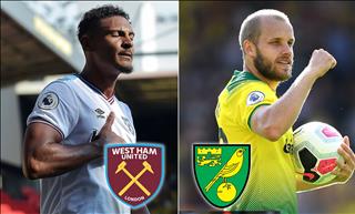 Nhận định West Ham vs Norwich 21h00 ngày 31/8 (Premier League 2019/20)
