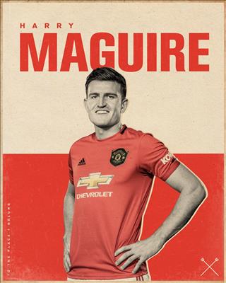 CHÍNH THỨC: Harry Maguire gia nhập Man United, trở thành hậu vệ đắt giá nhất thế giới