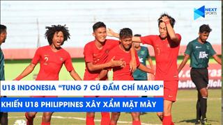 U18 Indonesia 7-1 U18 Philippines: Ứng viên vô địch thị uy sức mạnh, đối thủ xây xẩm mặt mày