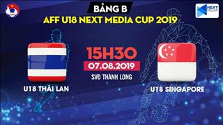 U18 Thái Lan 1-1 U18 Singapore: Dứt điểm 3m ... ra ngoài, U18 Thái Lan bị cầm hòa bất ngờ